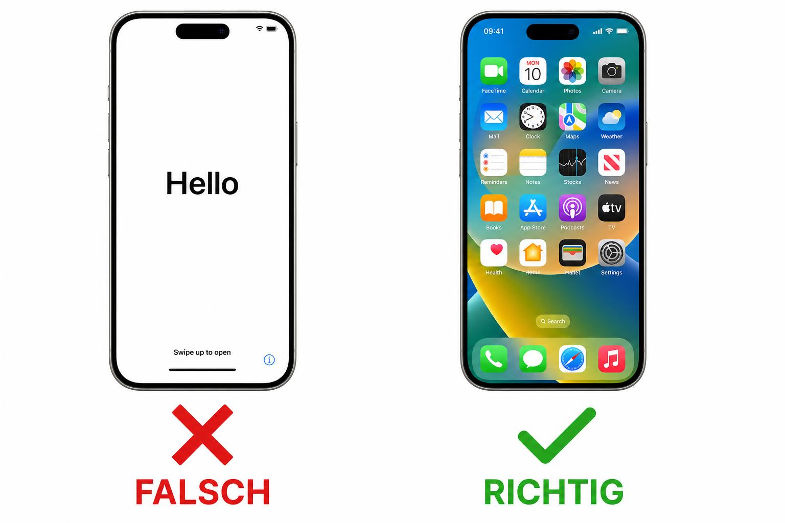 iPhone Erst-Aktivierung